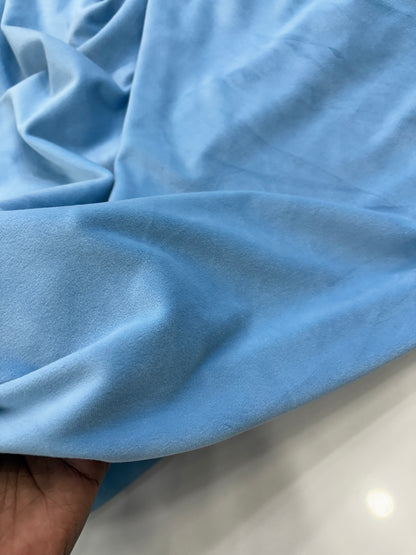 Plush Velvet Lycra Fabric
