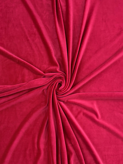 Plush Velvet Lycra Fabric