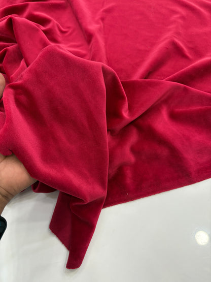 Plush Velvet Lycra Fabric
