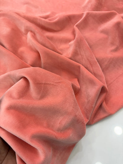 Plush Velvet Lycra Fabric