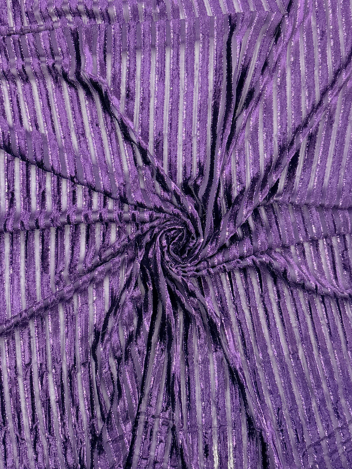 Fancy Sparkle Velvet Stripes