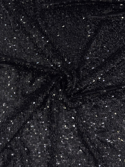All-Over Sequin Mesh Fabric