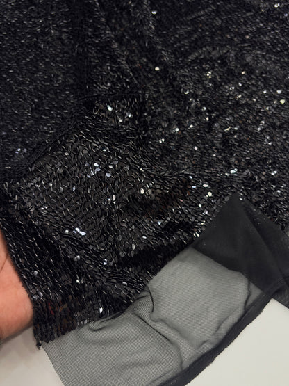 All-Over Sequin Mesh Fabric