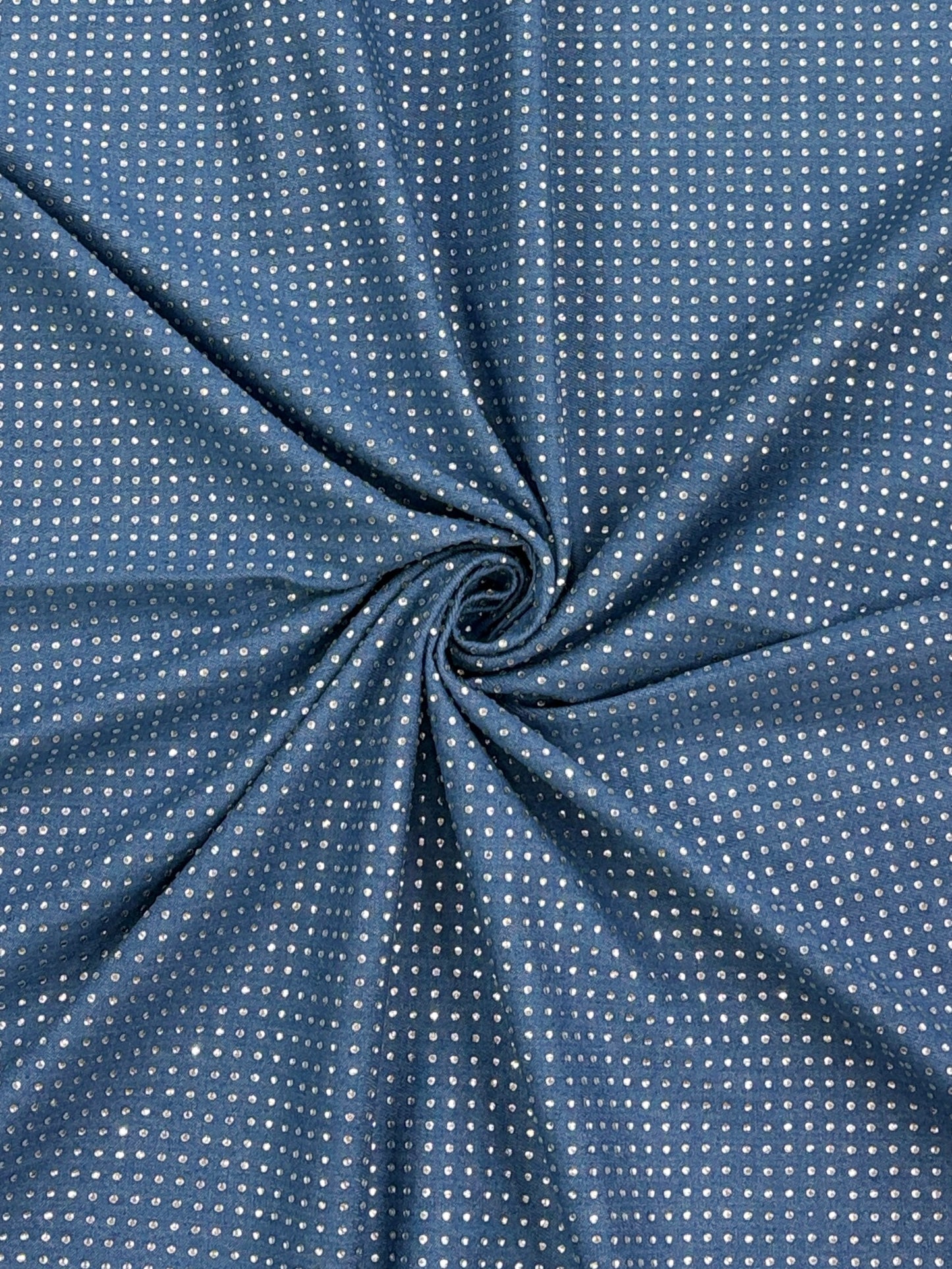 All Over Rhinestone Denim