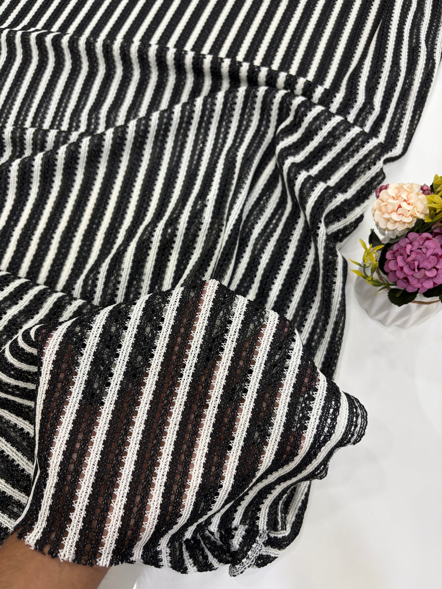 Dual Tone Stripe Crochet
