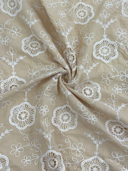 Cotton Cutwork Embroidery