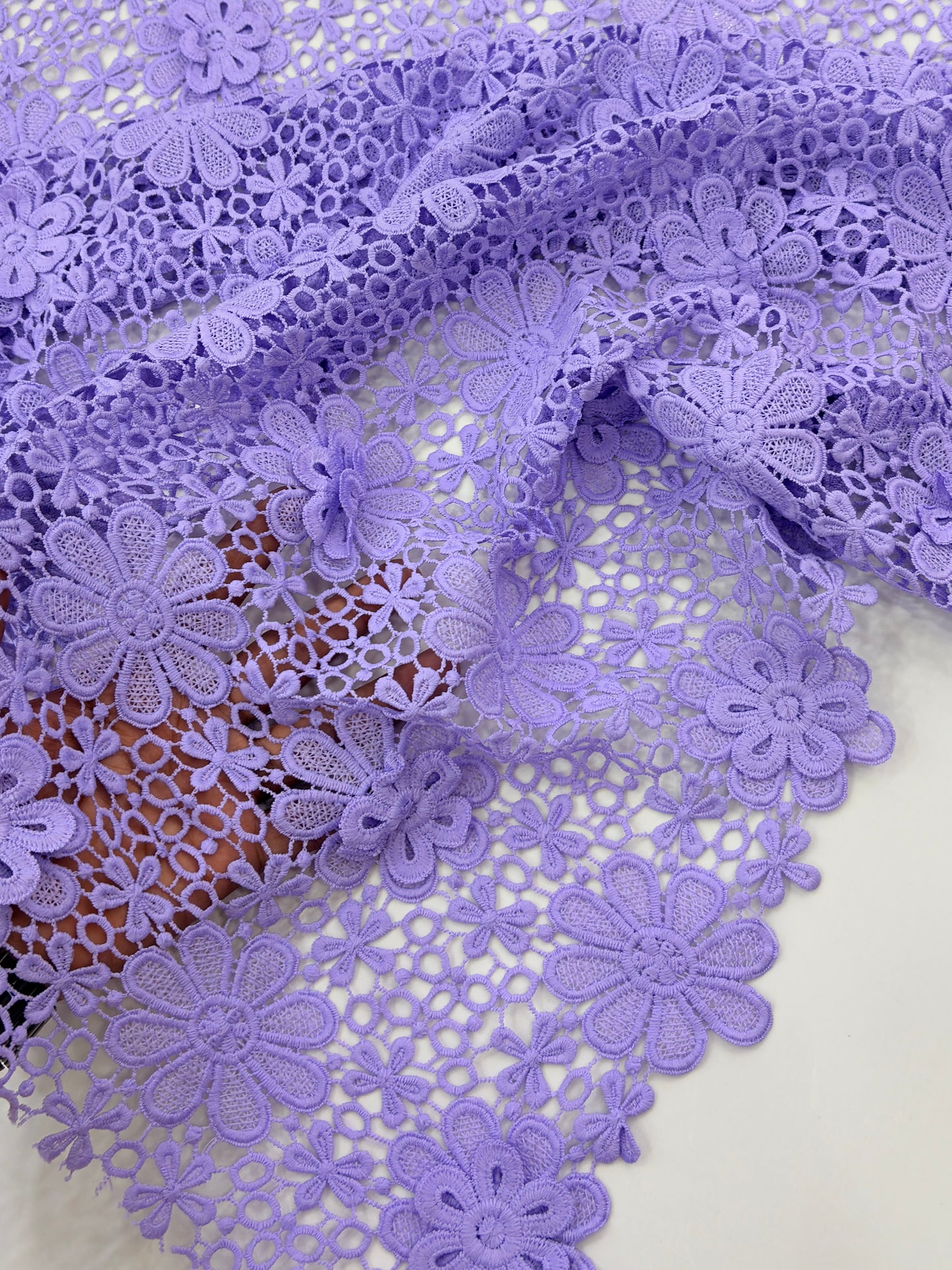 3D  Floral Lace Fabric👗