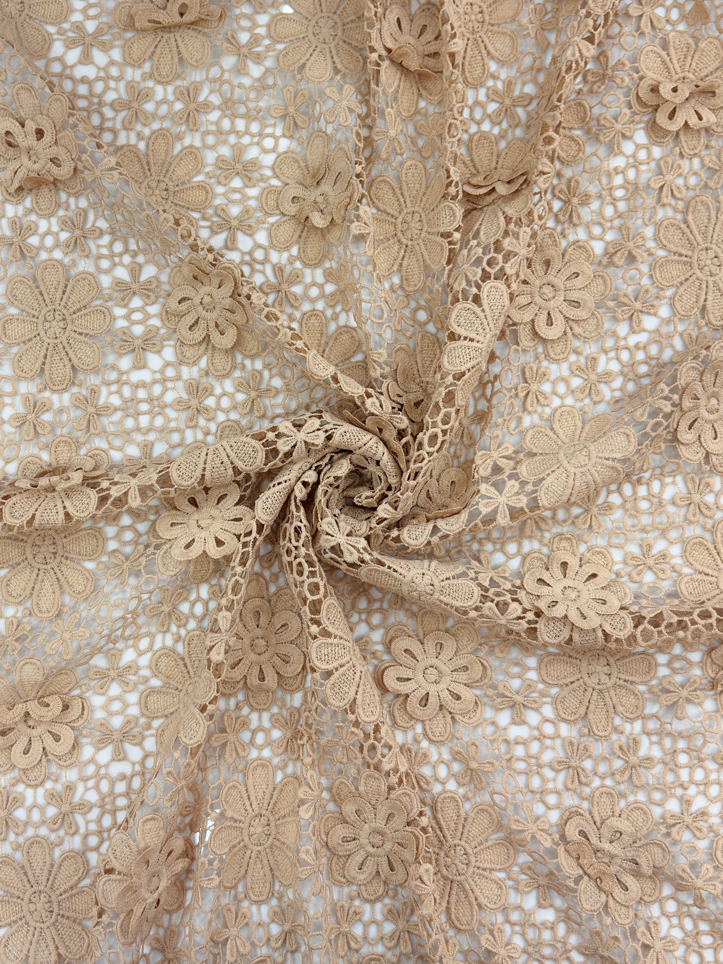3D  Floral Lace Fabric👗