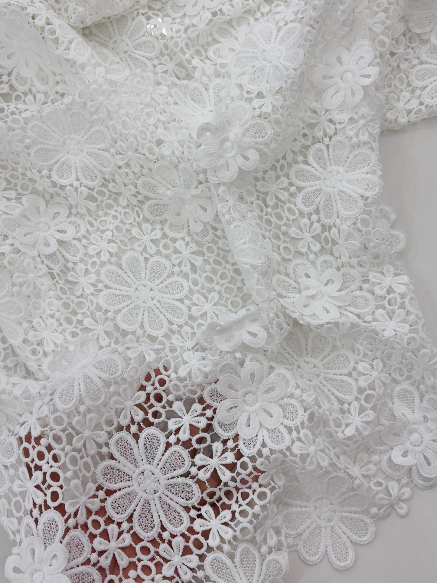 3D  Floral Lace Fabric👗