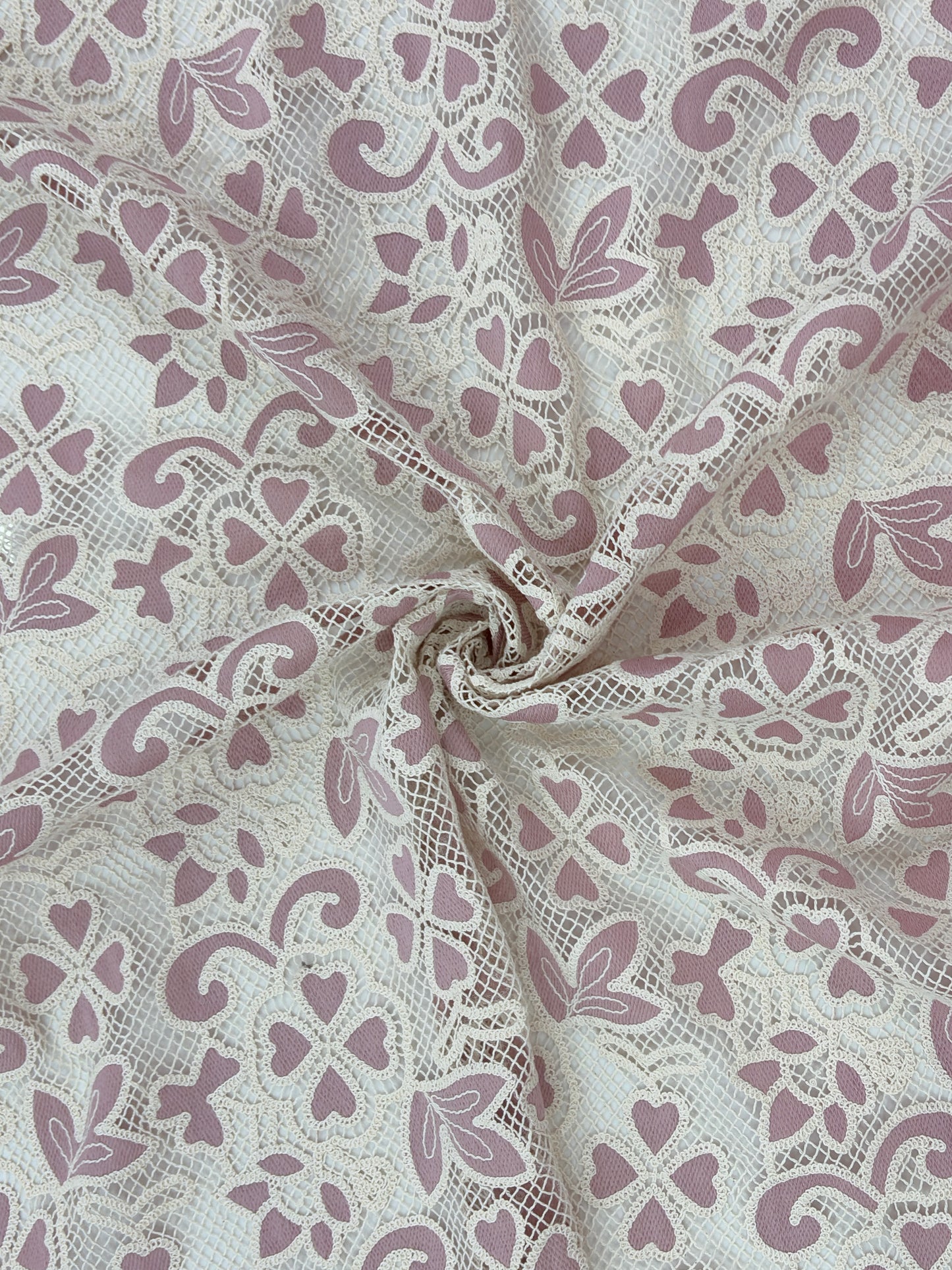 Crochet Cutwork Fabric
