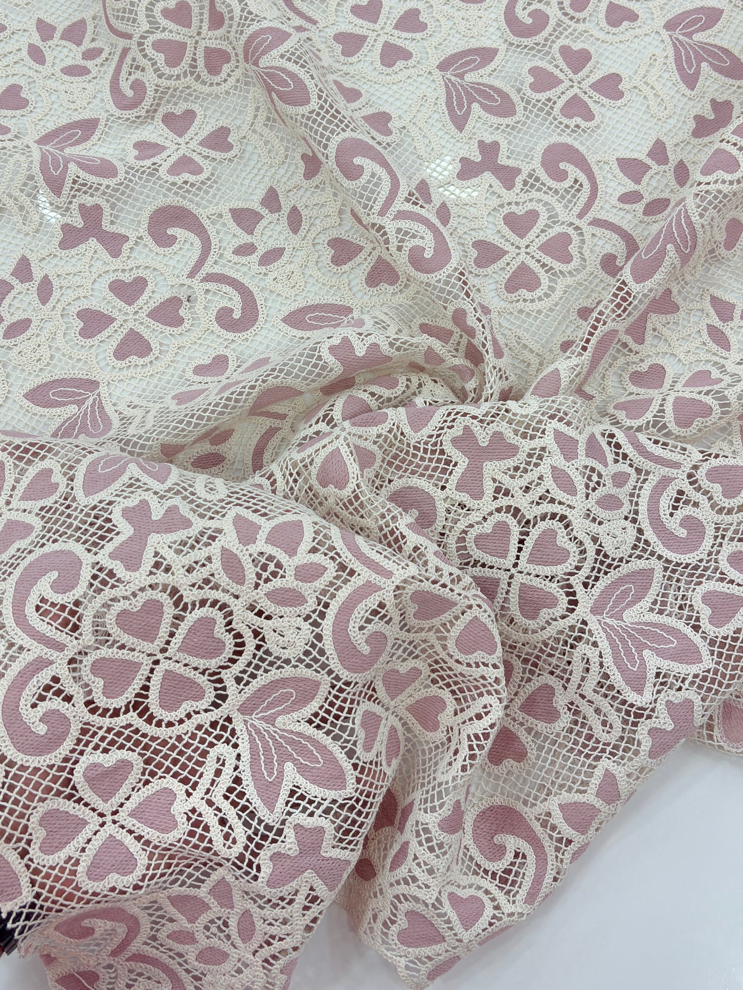 Crochet Cutwork Fabric