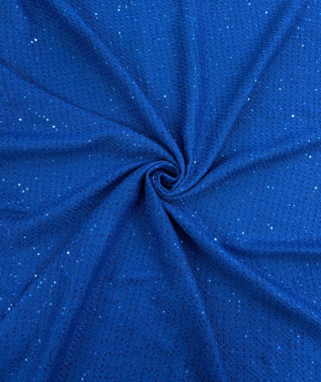 Luxury Fancy Sequin Tweed Fabric – 60" Width