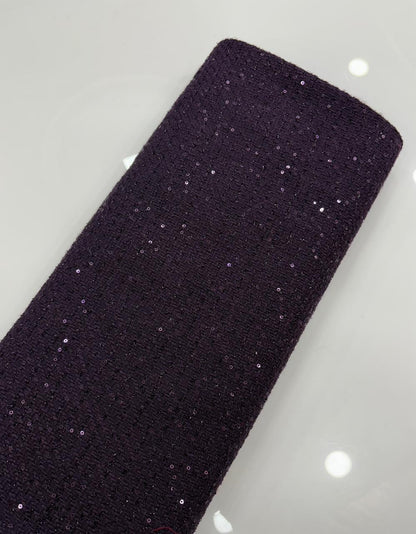 Luxury Fancy Sequin Tweed Fabric – 60" Width