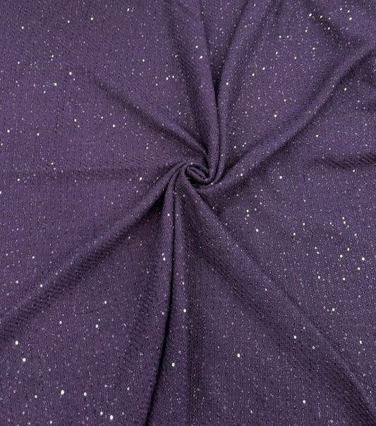 Luxury Fancy Sequin Tweed Fabric – 60" Width