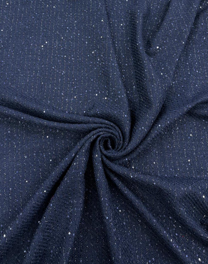 Luxury Fancy Sequin Tweed Fabric – 60" Width