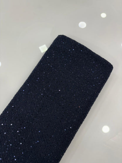 Luxury Fancy Sequin Tweed Fabric – 60" Width