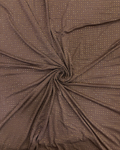 Rhinestone Polyester Lycra Fabric (52")