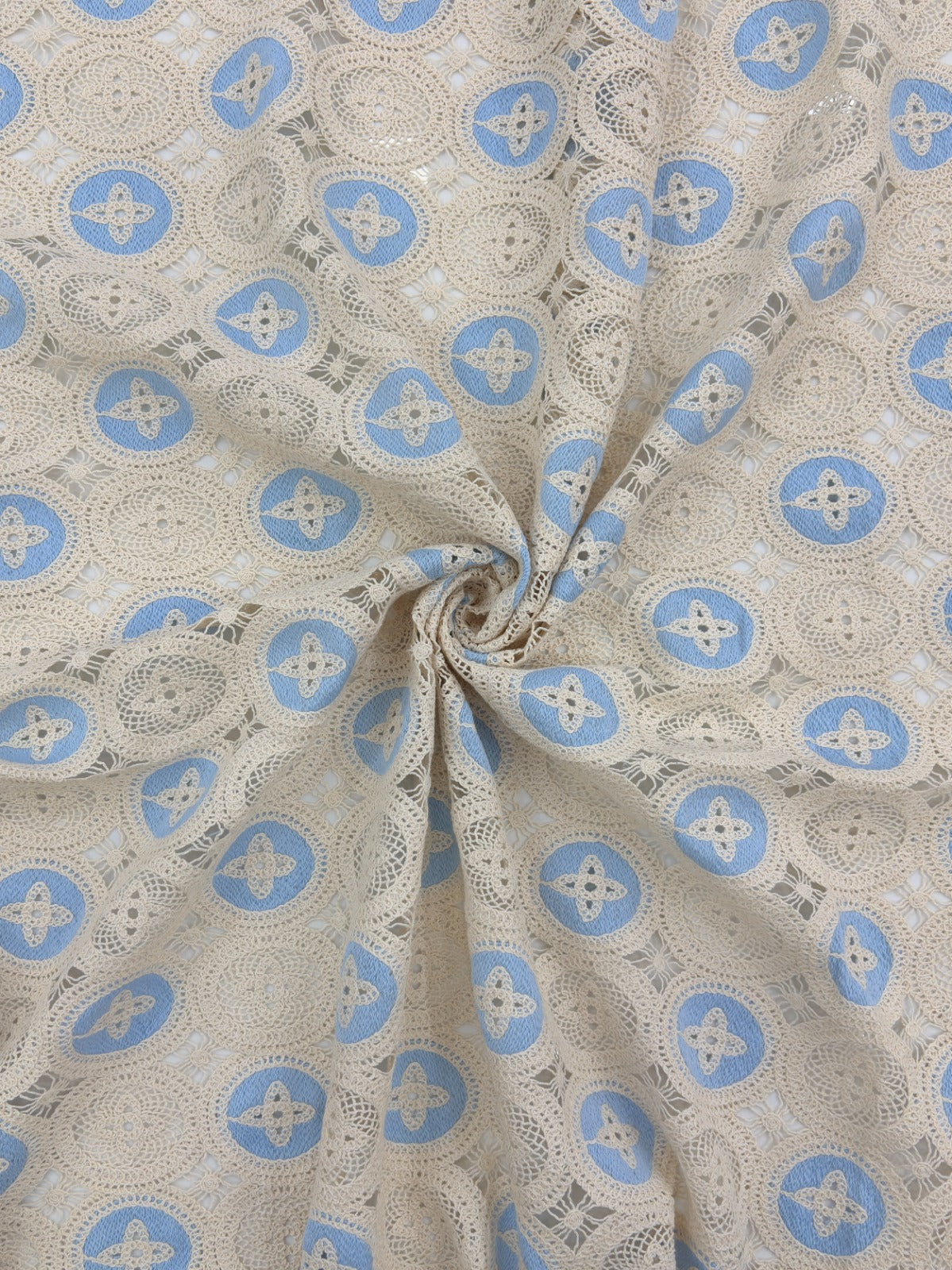 Crochet Cutwork Fabric