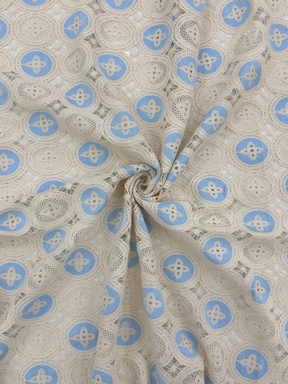 Crochet Cutwork Fabric