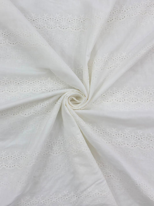 Cotton Schiffli Fabric DN4