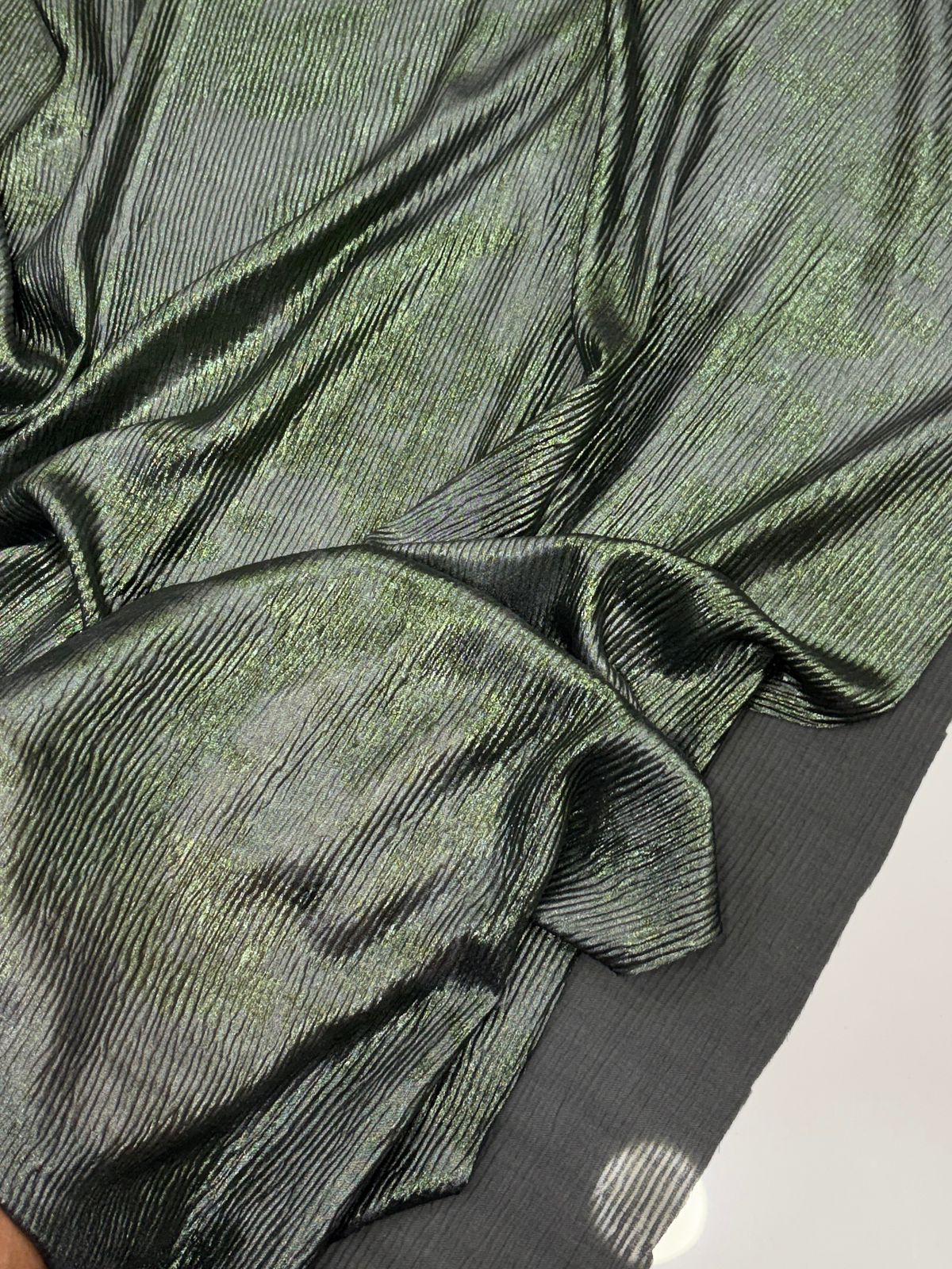 Chiffon Pleating with Dual foil