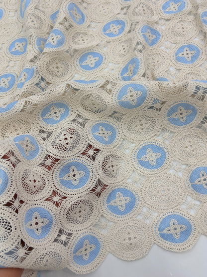 Crochet Cutwork Fabric
