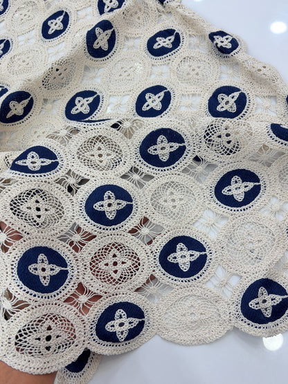 Crochet Cutwork Fabric