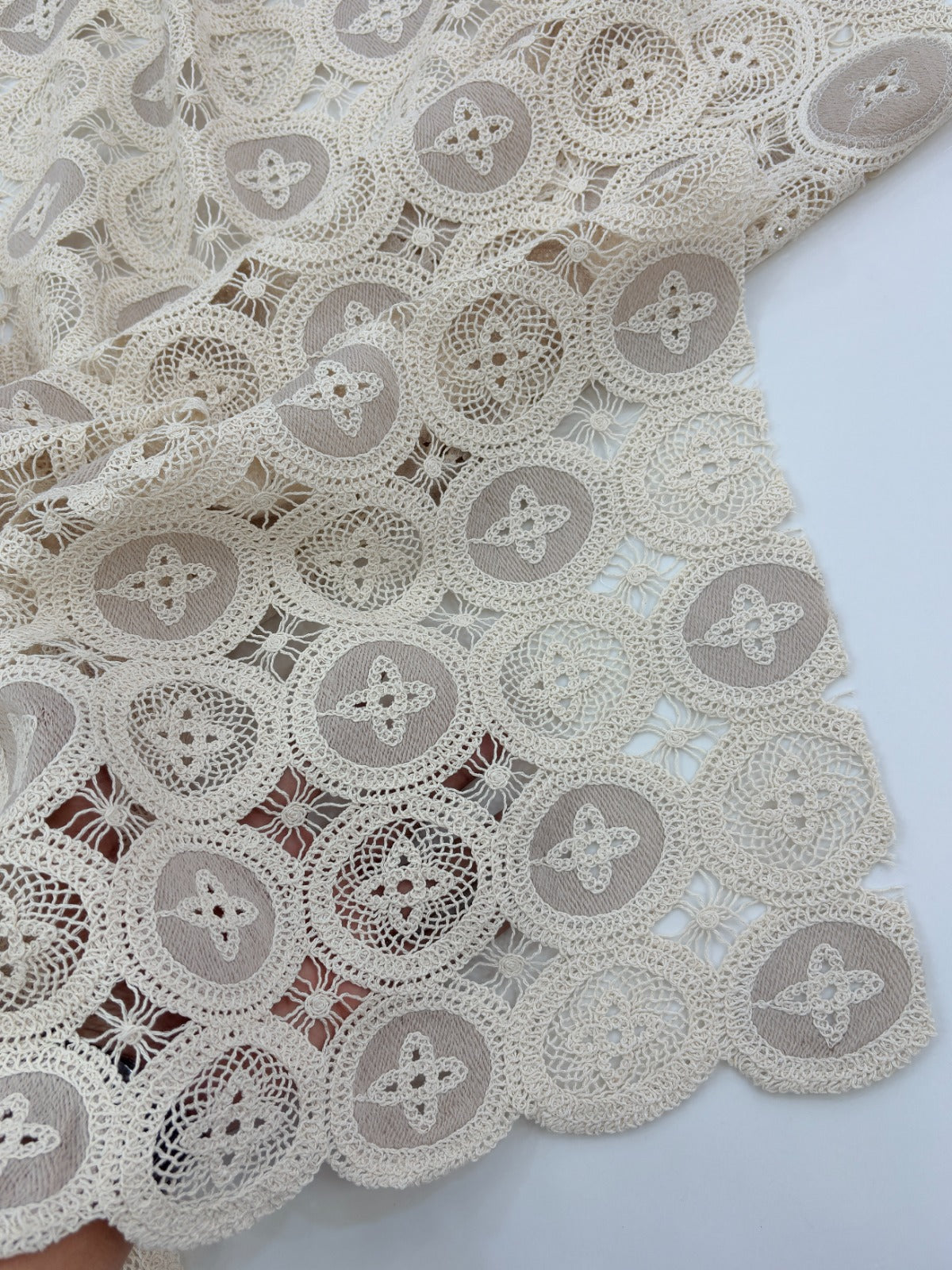 Crochet Cutwork Fabric