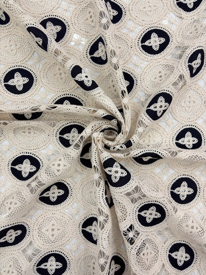 Crochet Cutwork Fabric