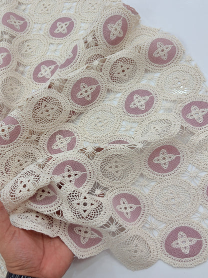 Crochet Cutwork Fabric