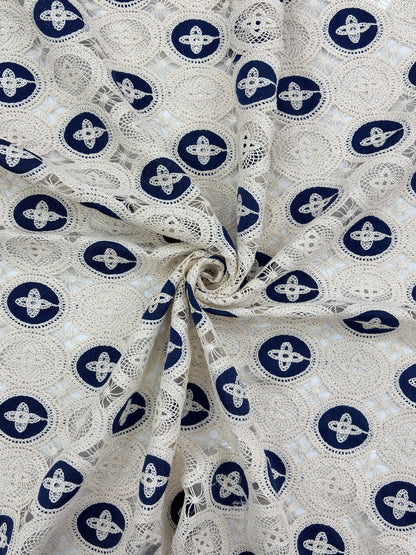 Crochet Cutwork Fabric