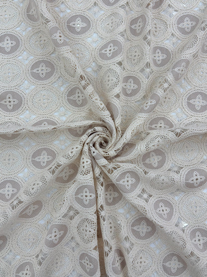 Crochet Cutwork Fabric