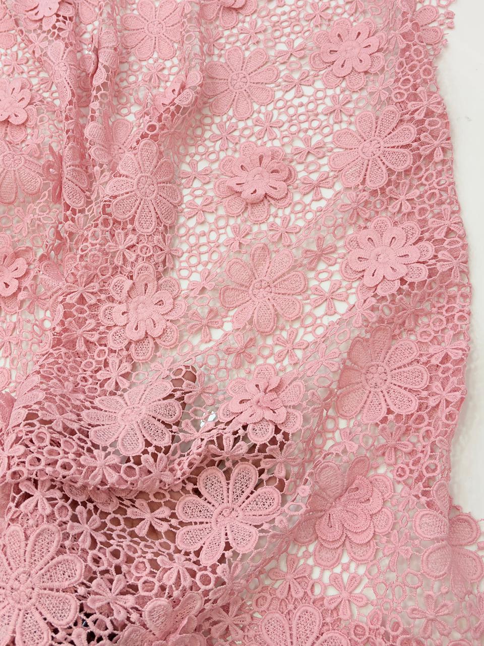 3D  Floral Lace Fabric👗