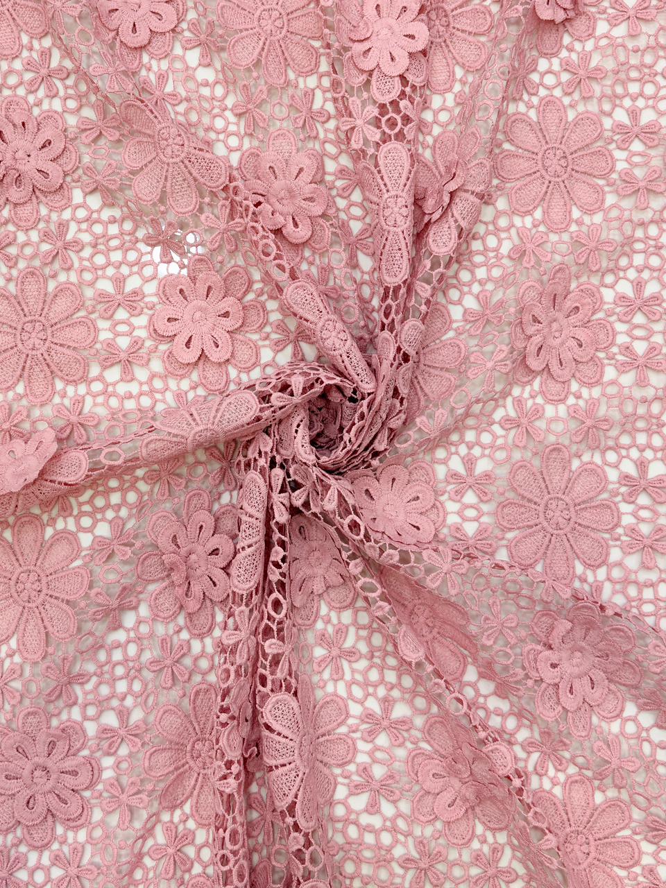 3D  Floral Lace Fabric👗