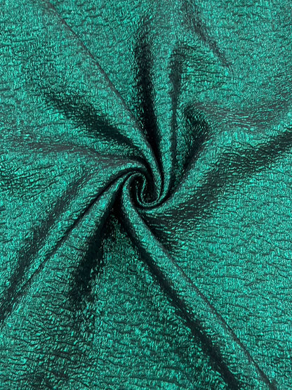Woven Lurex Embossed Jacquard Fabric – 58” Wide