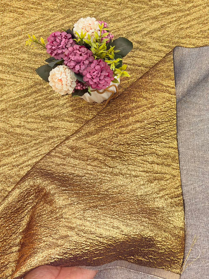 Woven Lurex Jacquard Brocade Fabric – 58” Width
