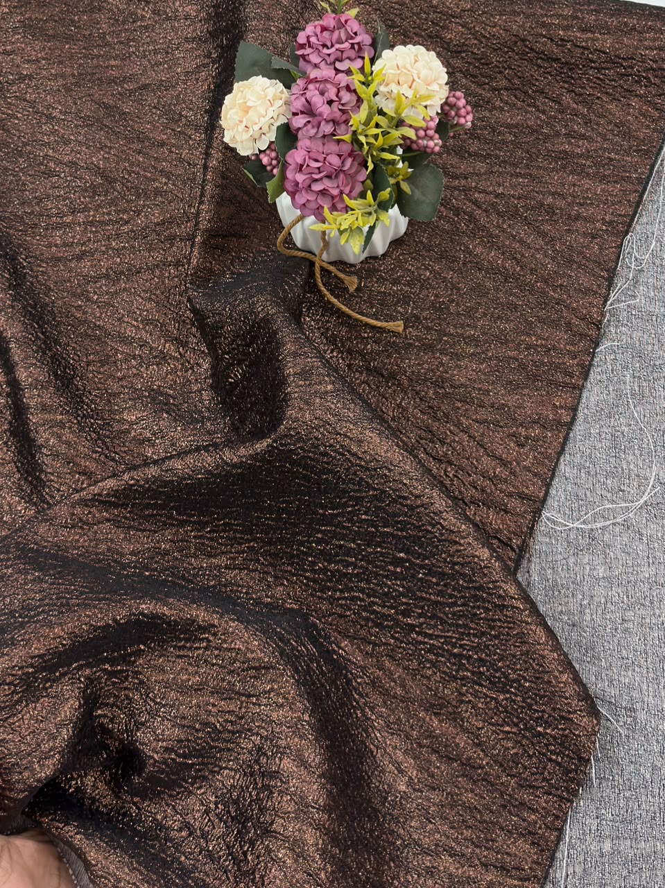 Woven Lurex Jacquard Brocade Fabric – 58” Width