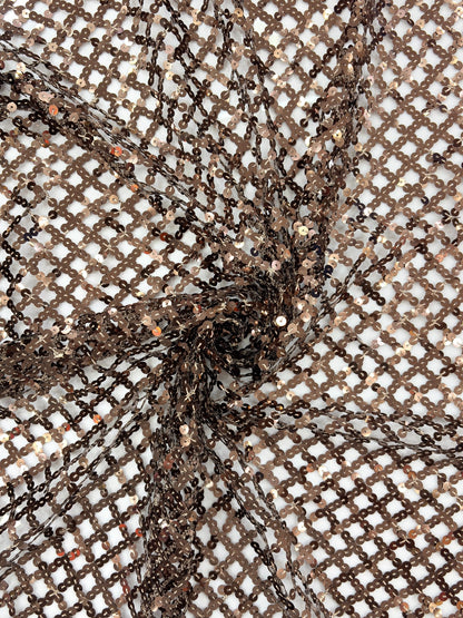 Sequin Crisscross Fabric