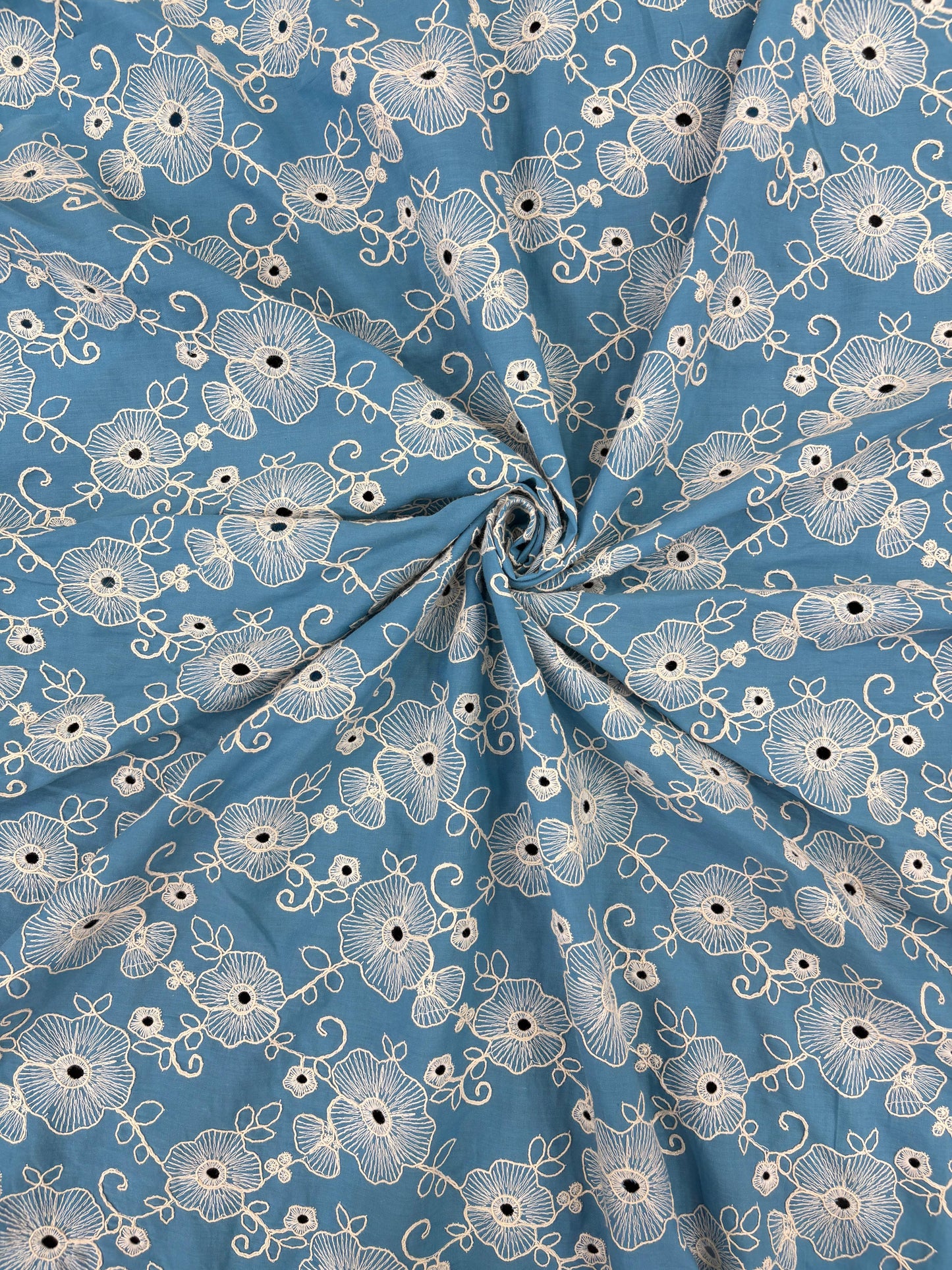 Cotton Floral Embroidery