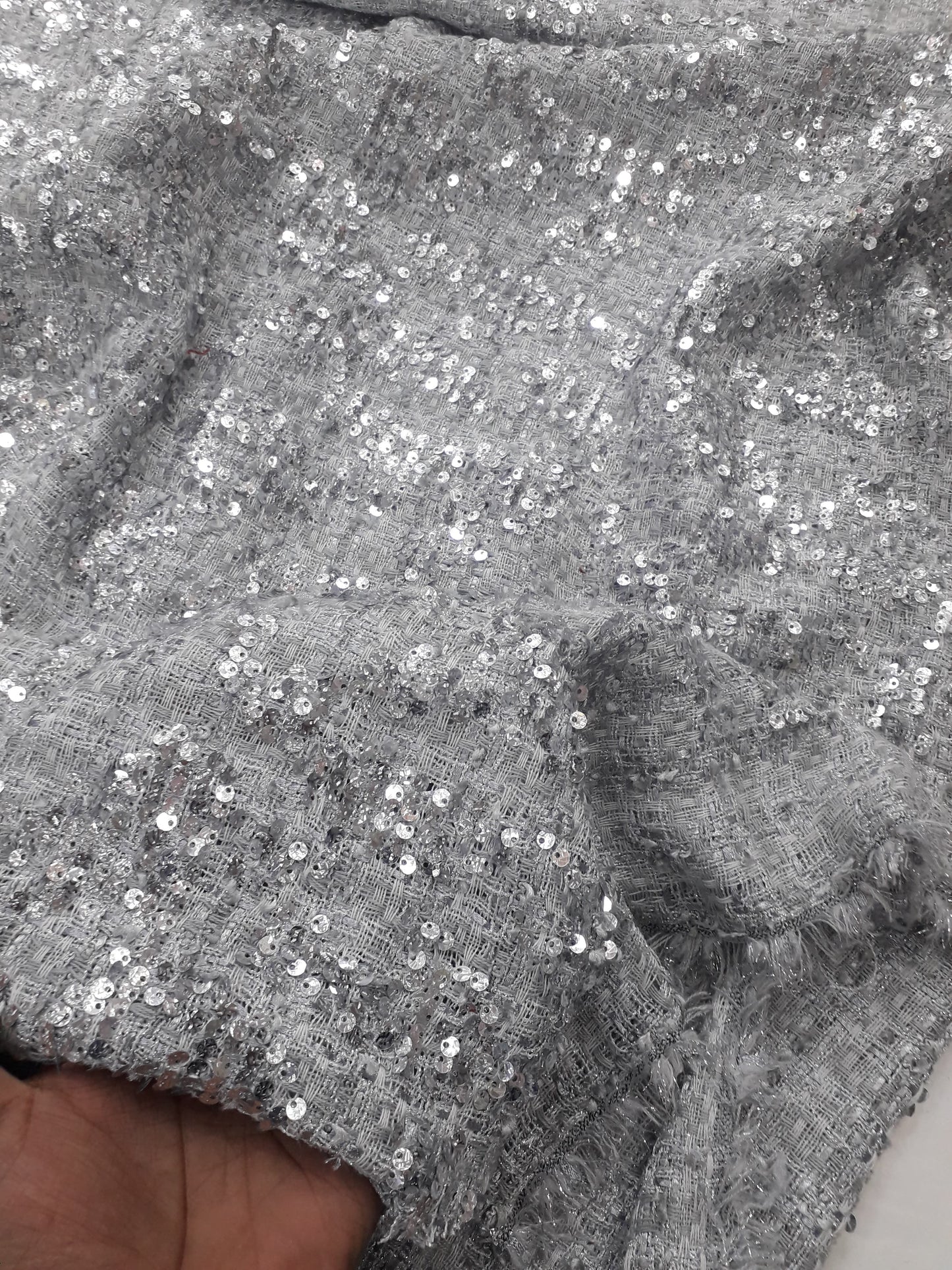 Shimmer Sequin Tweed