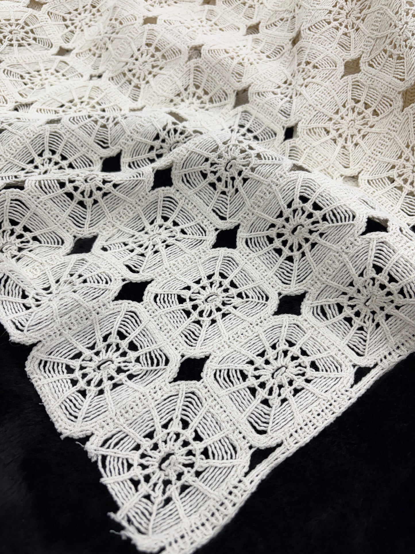 Dyeable Crochet Cotton Jaquard