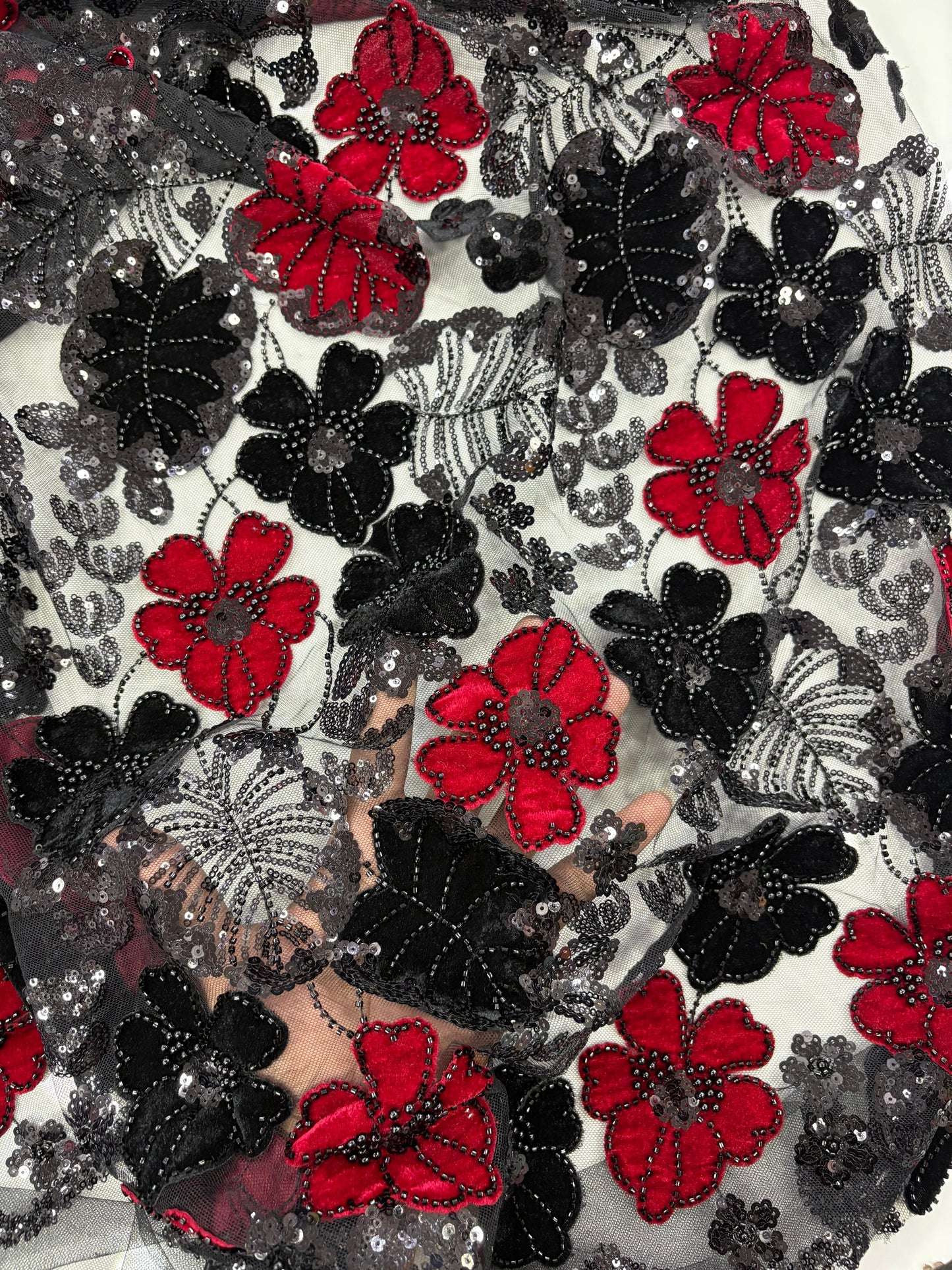 Velvet Cutwork Cutdana On Net